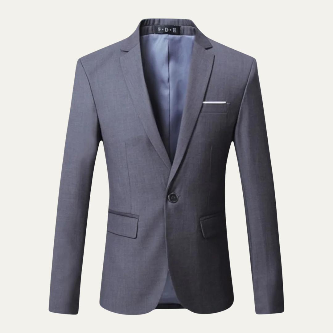 The Hanover Men’s Classic Single Breasted Suit Jacket