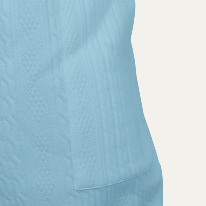 The Redwood Park Men’s Light Summer Knitted Set – Polo Shirt &amp; Short