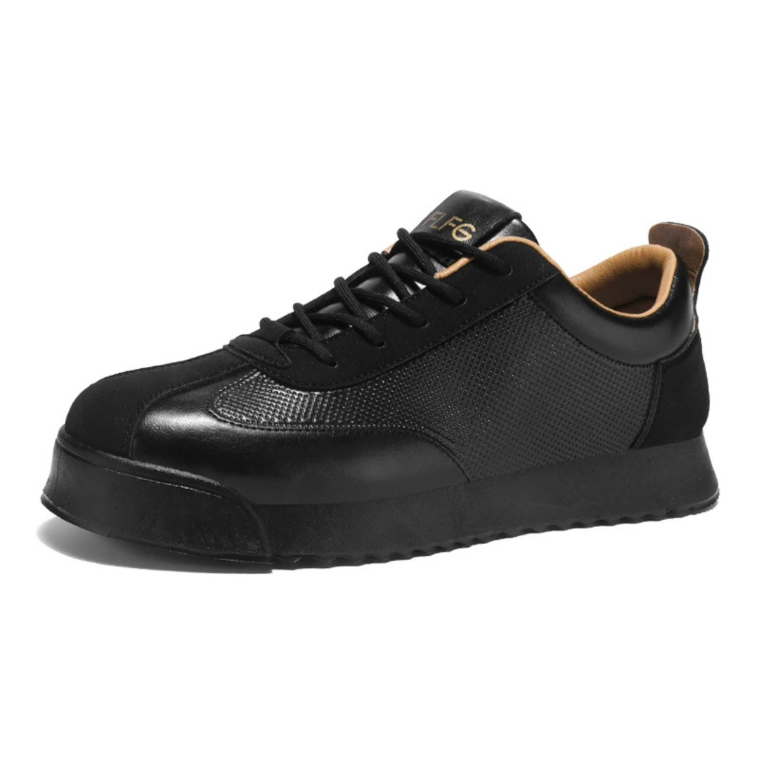 The Woodmere Men’s Retro Faux Leather Casual Comfort Lace Up Shoes