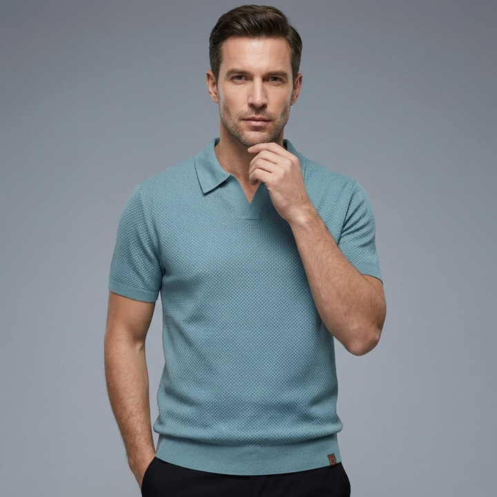 The Kensington Men’s Knit Polo Shirt