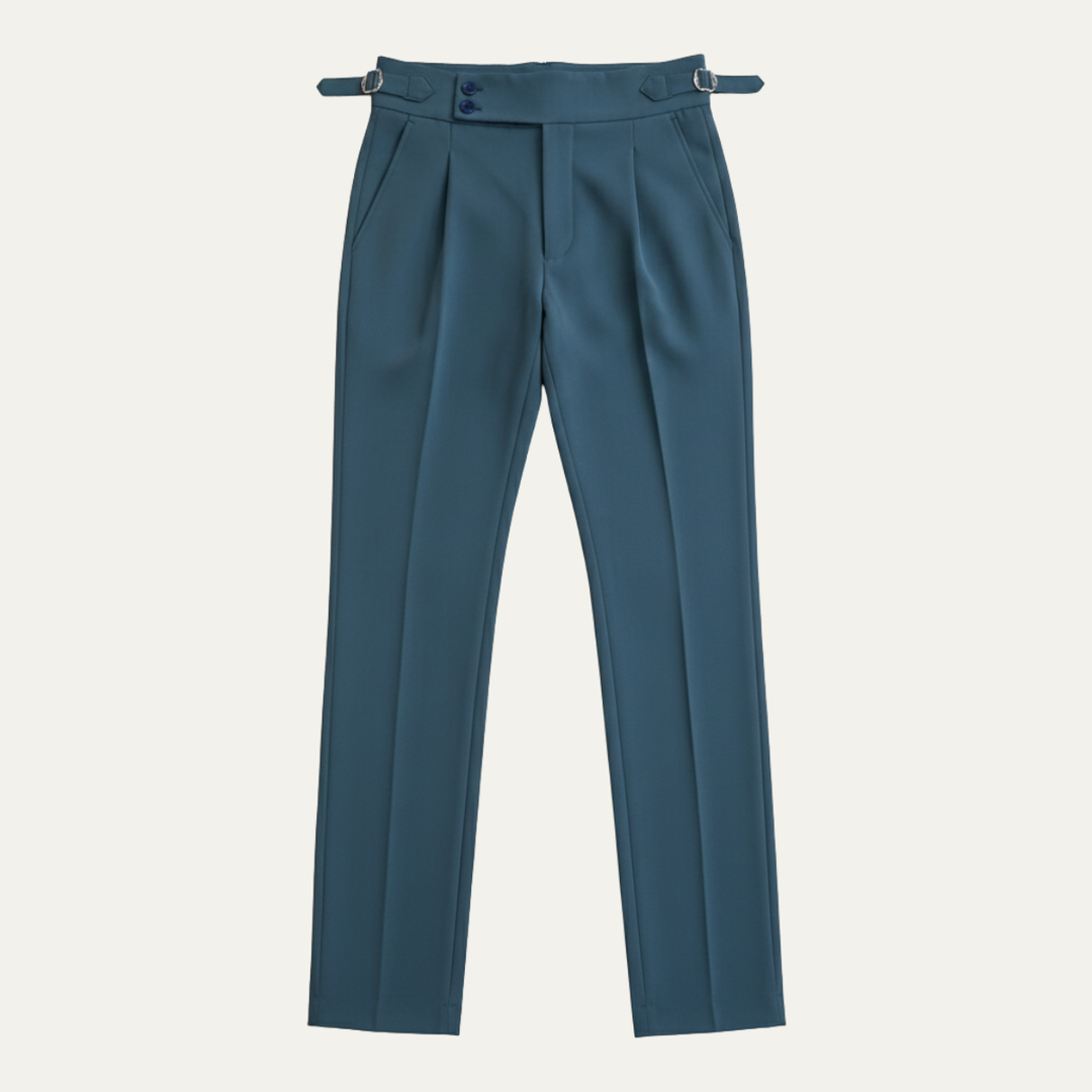 The Waterfall Ridge Men’s Classic Slim Fit Business Suit Pants
