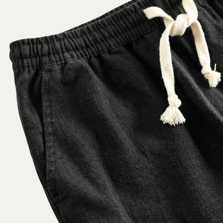 The Mapleford Men’s Casual Slim Fit Drawstring Beach Shorts