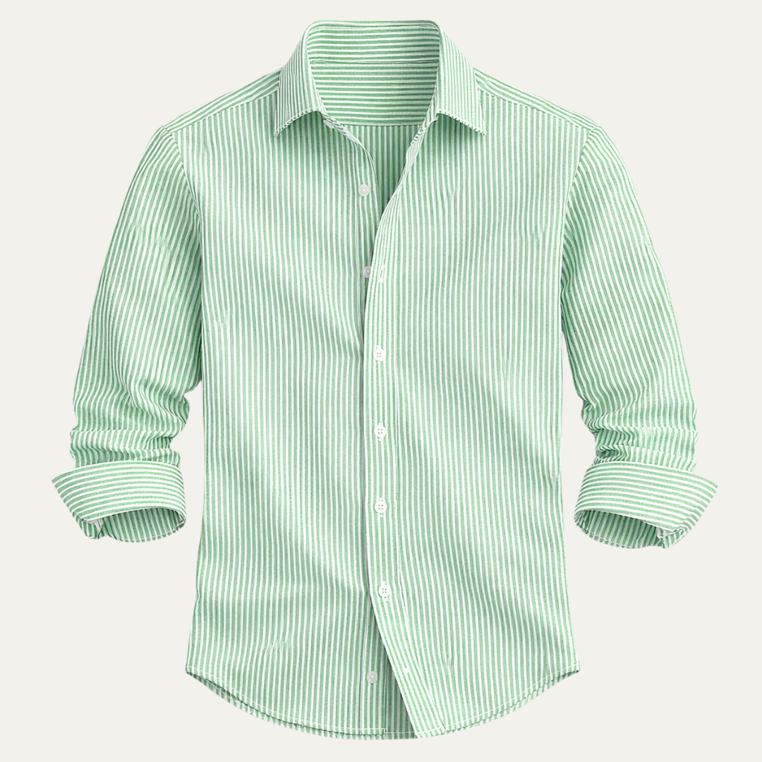 The Sheridan Men’s Button Up Classic Striped Shirt