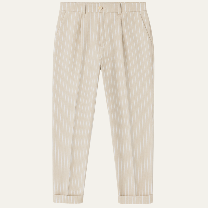 The Coolangatta Men’s Vertical Stripe Tailored Smart Dress Pants