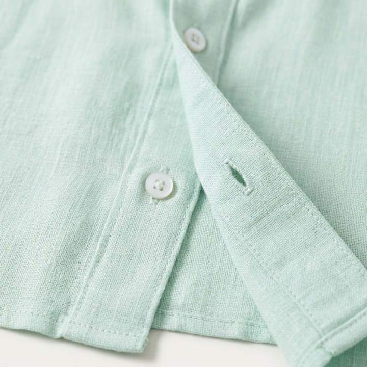 The Cedarbrook Men’s Trendy Cotton Linen Set –  Shirt &amp; Pants