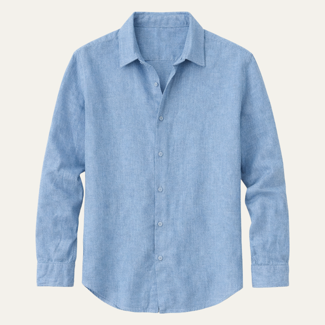 The Edgartown Men’s Casual Breathable Summer Linen Shirt