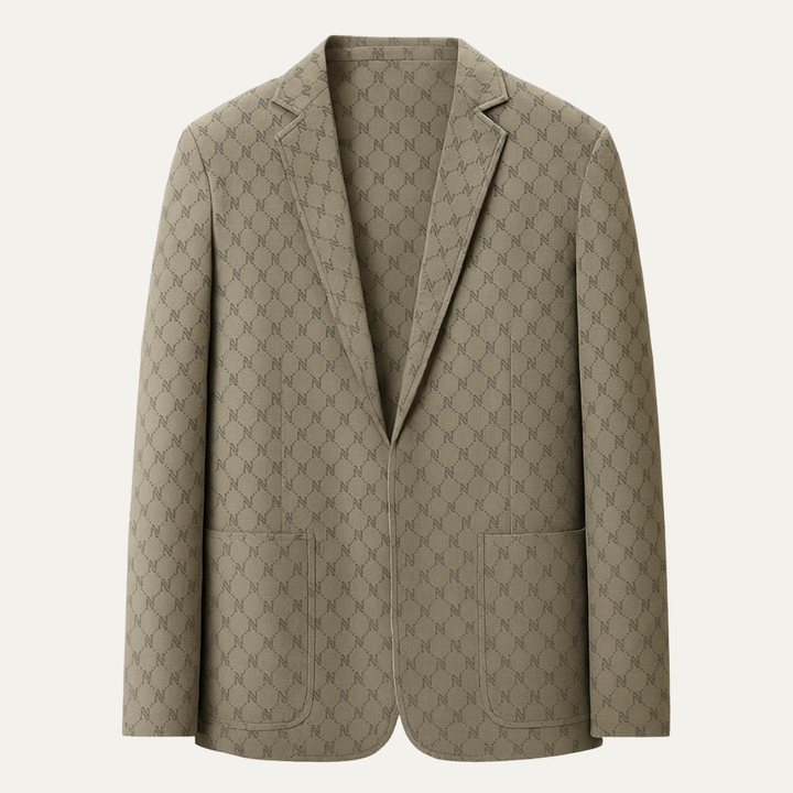 The Sussex Men’s Lightweight Patterned Business Casual Work Jacket