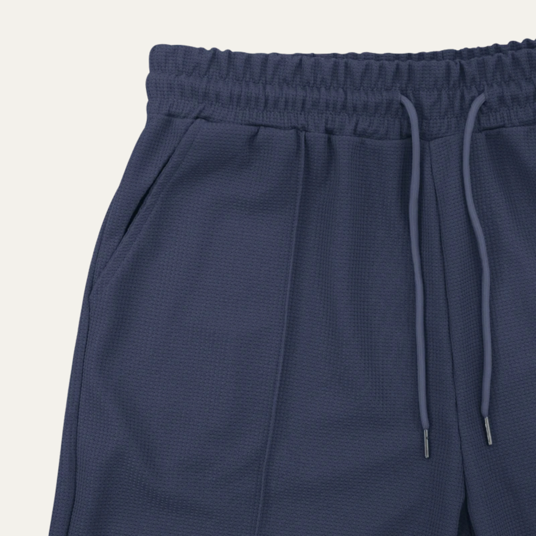 The Marston Men’s Summer Casual Set – Polo Shirt &amp; Shorts