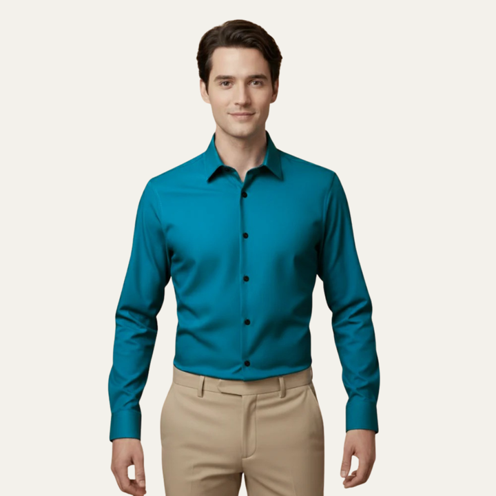 The Pisa Men’s Timeless Long Sleeve Button Shirt