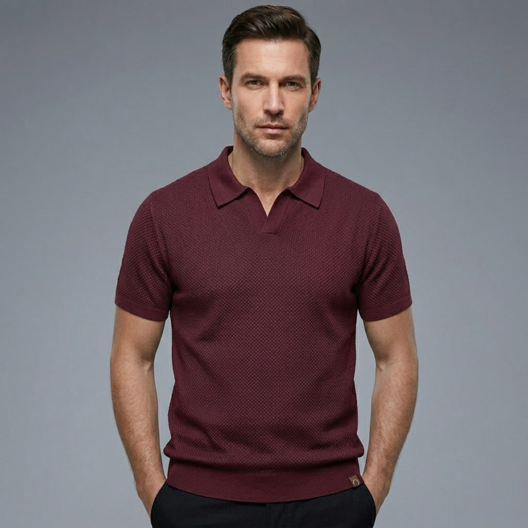 The Kensington Men’s Knit Polo Shirt