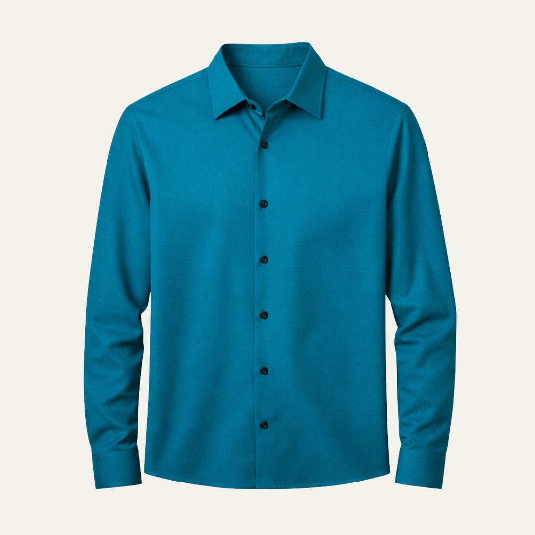 The Pisa Men’s Timeless Long Sleeve Button Shirt
