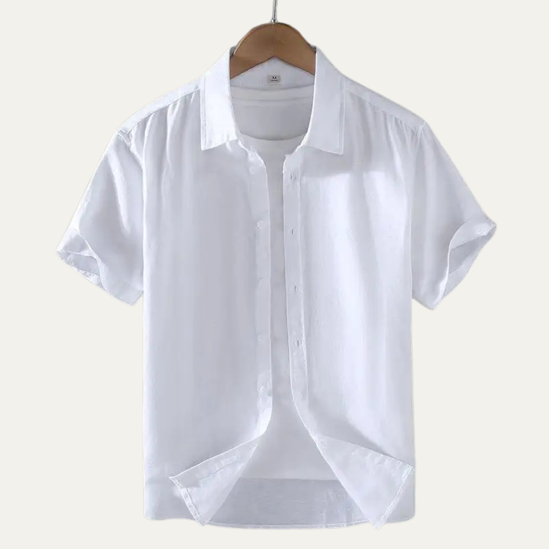 The Potenza Men’s Summer Button Down Shirt