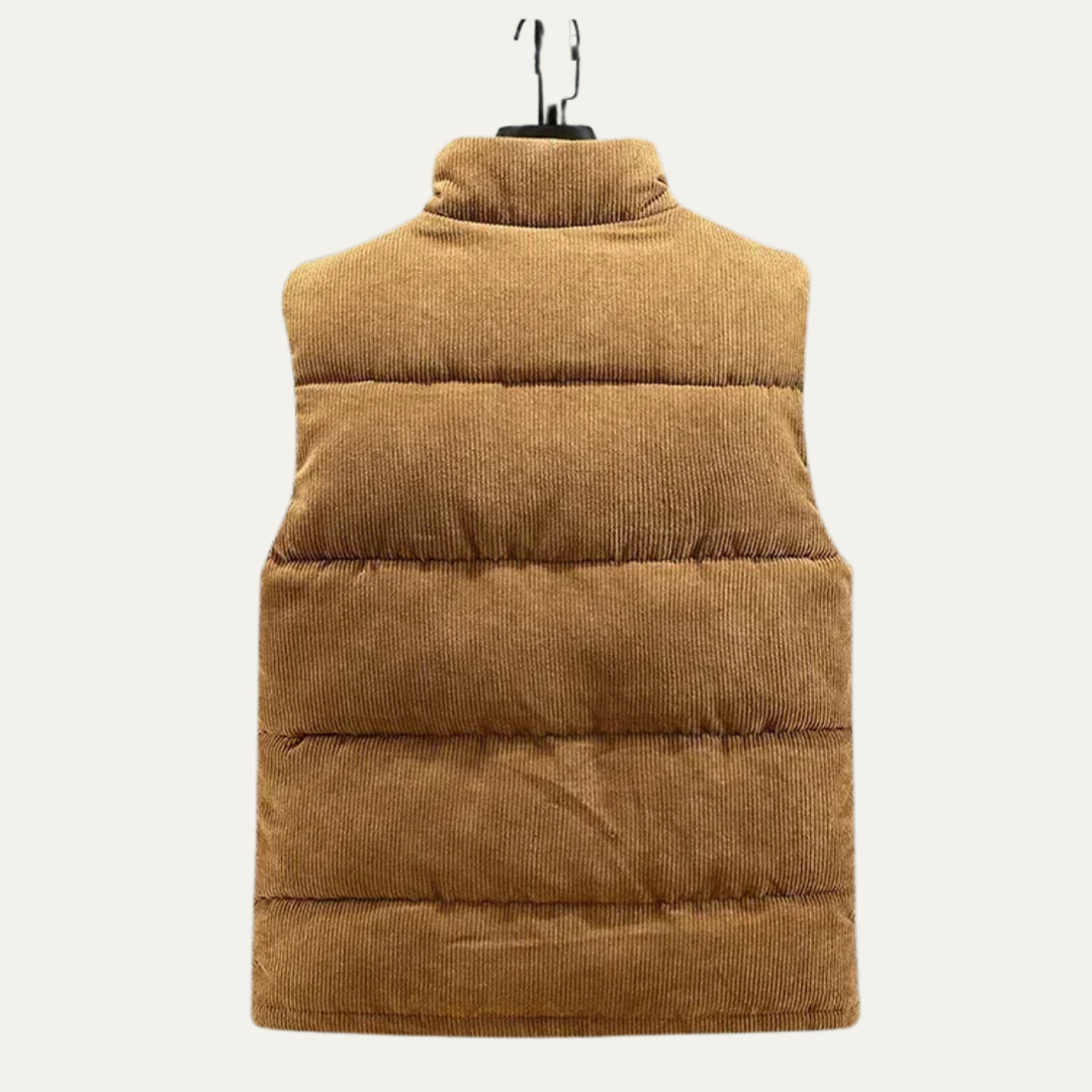 The Sintra Winter Wool Padded Sleeveless Vest