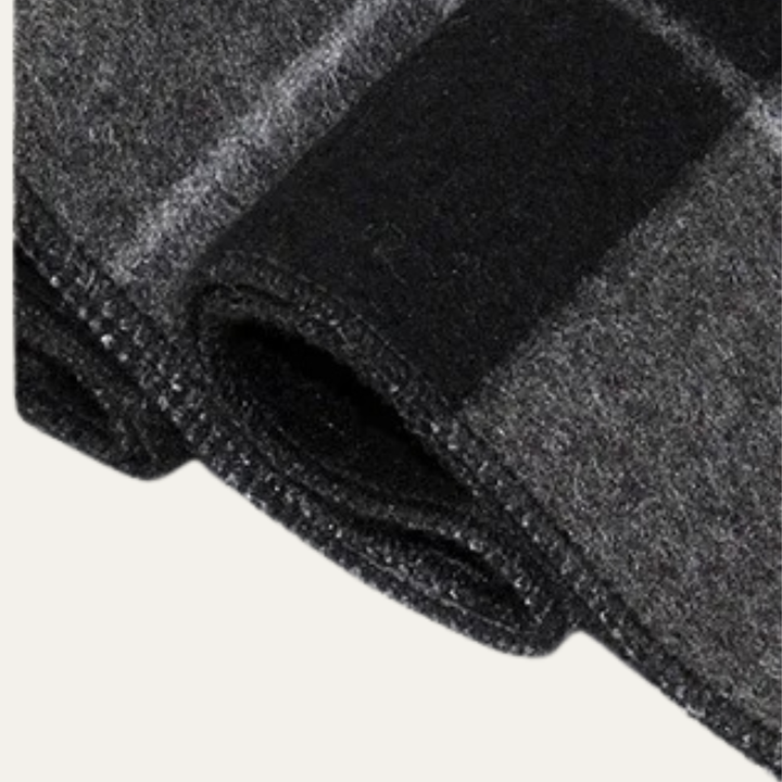 The Capalbio Men’s Soft Warm Wool Blend Wrap Plaid Scarf