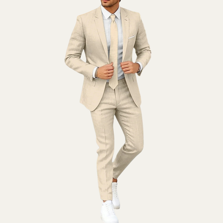 The Brookhaven Men’s Lightweight Formal Wedding &amp; Business Suit Set