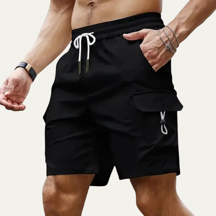 The Glenfield Men’s Lightweight Casual Summer Utility Shorts