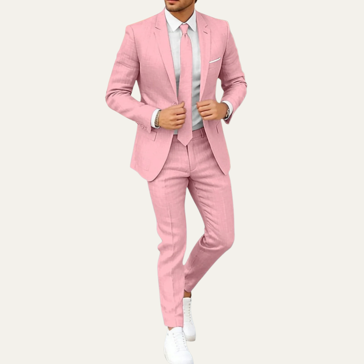The Brookhaven Men’s Lightweight Formal Wedding &amp; Business Suit Set