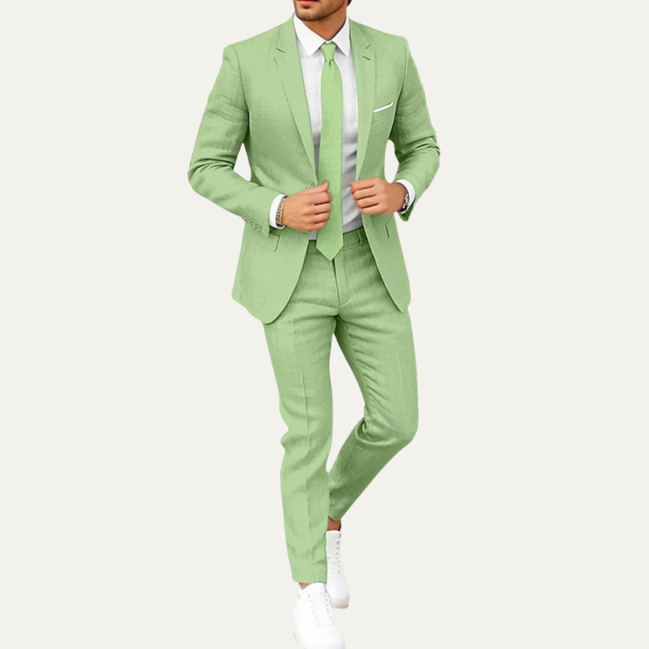 The Brookhaven Men’s Lightweight Formal Wedding &amp; Business Suit Set
