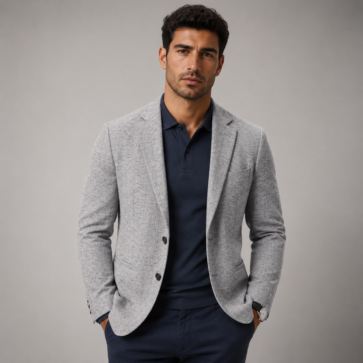 The Lakehurst Men’s High-End Wool Casual Business Blazer