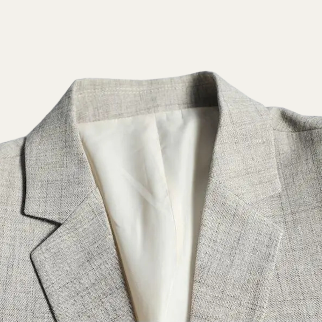 The Orvieto Men’s Lightweight Business Slim Fit Suit Jacket