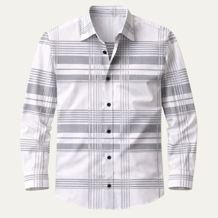 The Ashridge Men’s Classic Plaid Button Down Casual Shirt