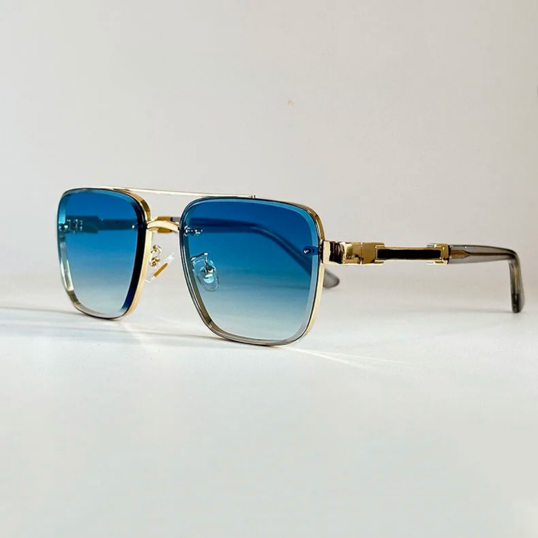 Men’s Vintage Retro UV Protection Square Sunglasses