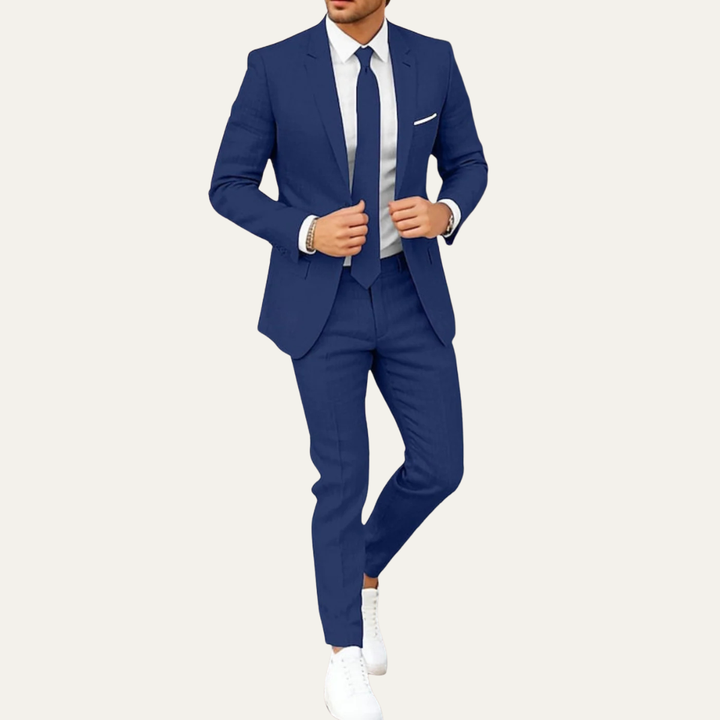 The Brookhaven Men’s Lightweight Formal Wedding &amp; Business Suit Set