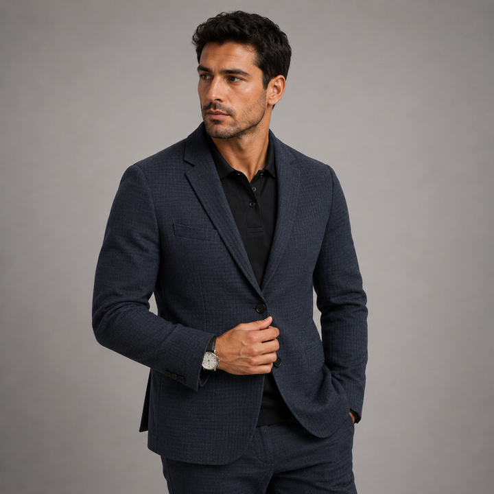 The Lakehurst Men’s High-End Wool Casual Business Blazer