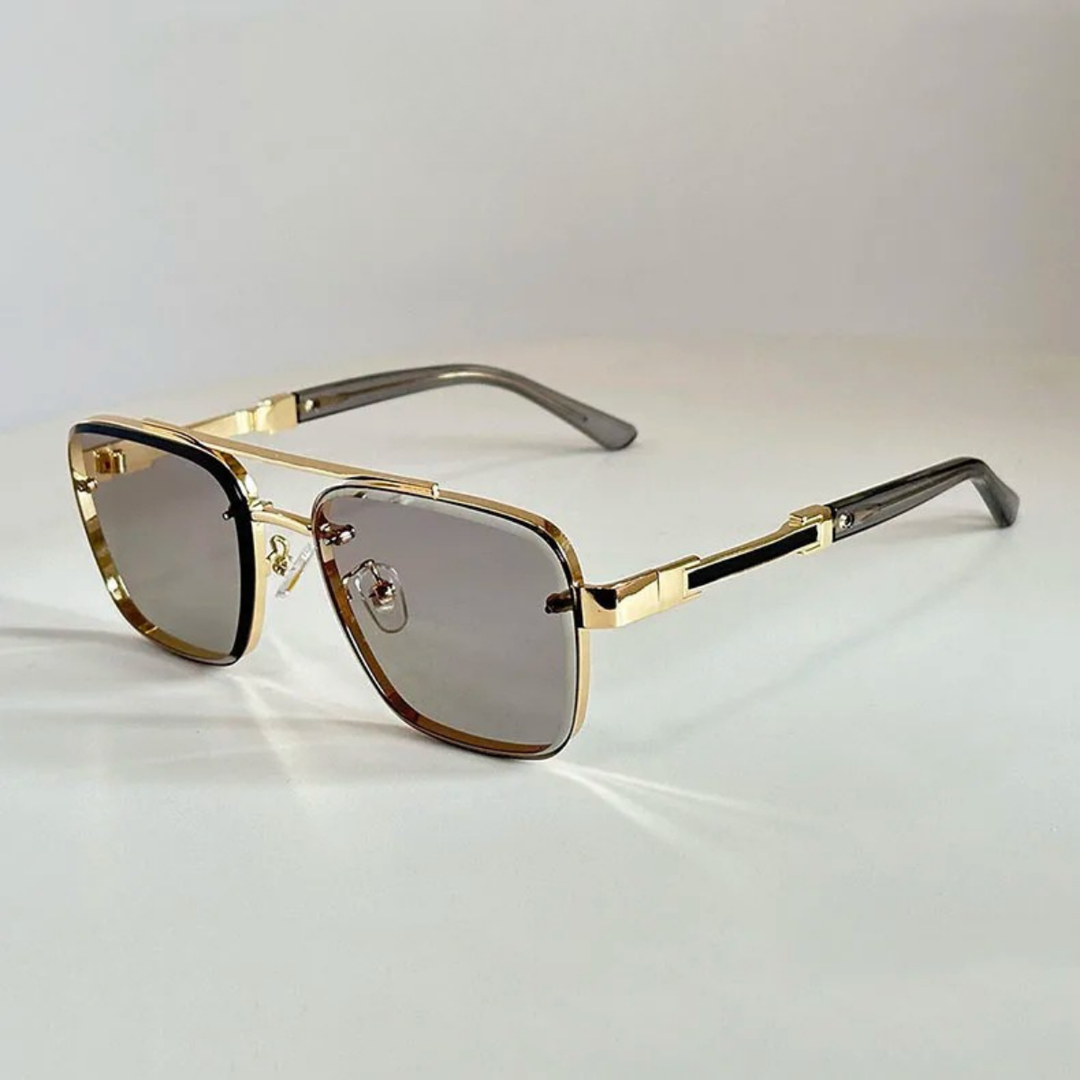 Men’s Vintage Retro UV Protection Square Sunglasses