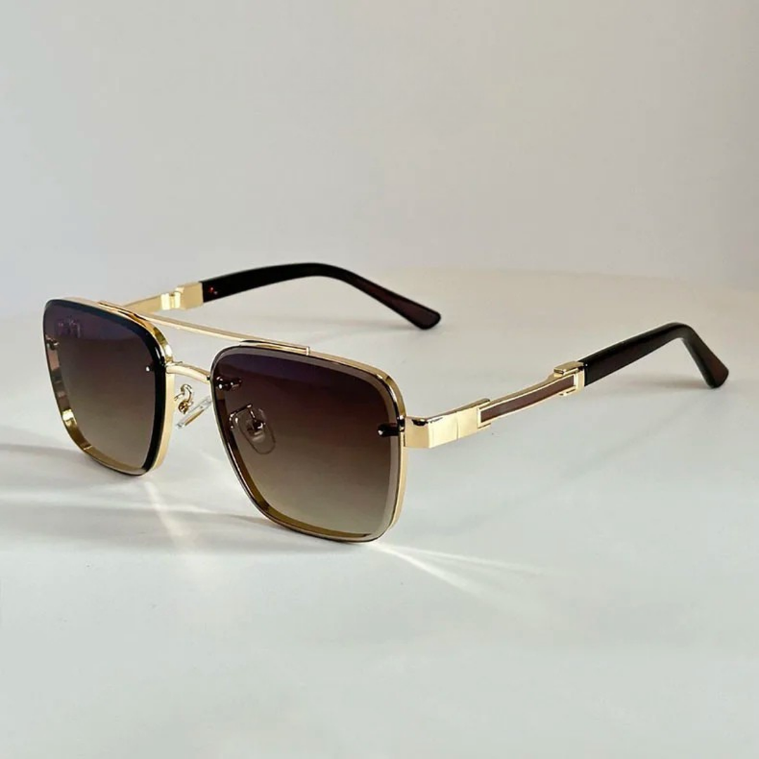 Men’s Vintage Retro UV Protection Square Sunglasses