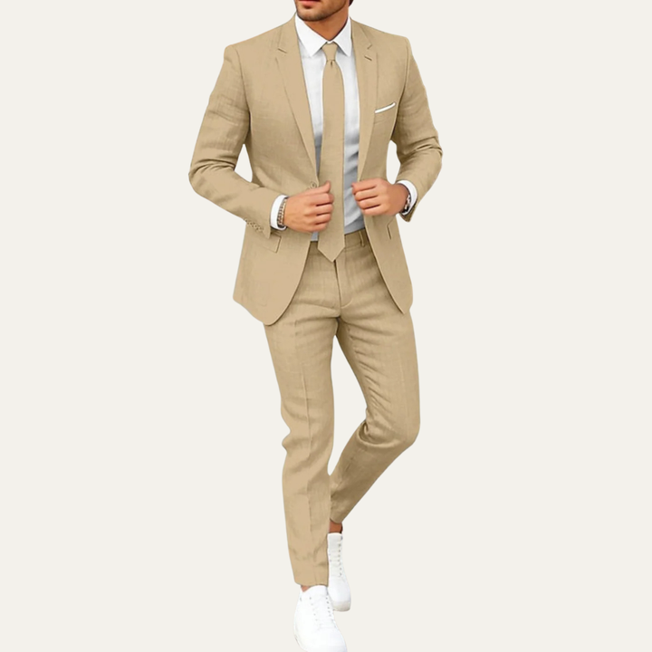 The Brookhaven Men’s Lightweight Formal Wedding &amp; Business Suit Set