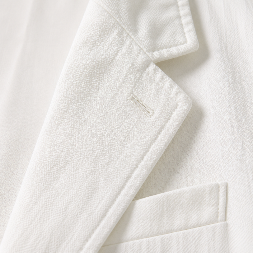 The Ridgewood Park Men’s Lightweight Casual Linen Cotton Blazer