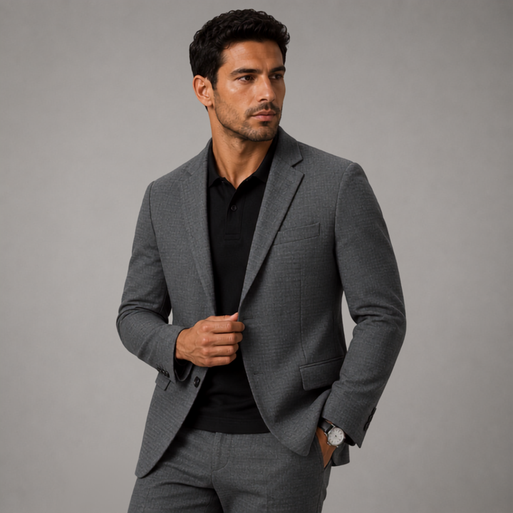 The Lakehurst Men’s High-End Wool Casual Business Blazer
