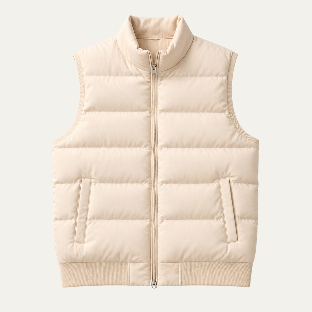 The Caldwell Men’s Lightweight Down Packable Puffer Vest