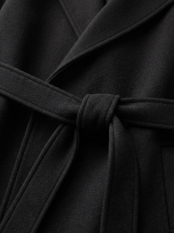 Ashworth wrap coat, fabric close up, Gentlemens Manor