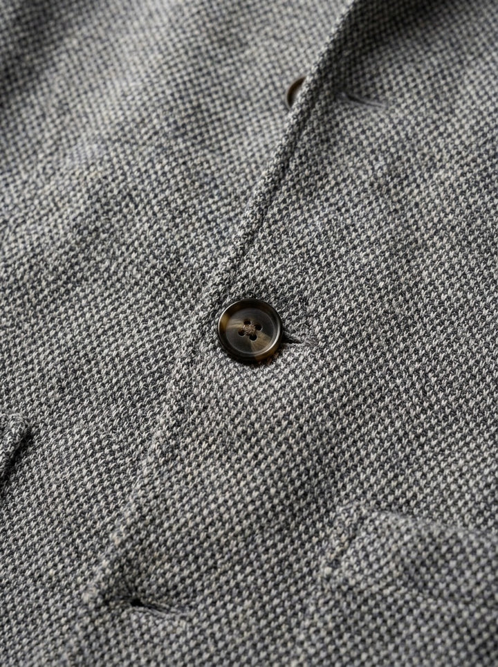 Atwood knit jacket, fabric close up, Gentlemens Manor