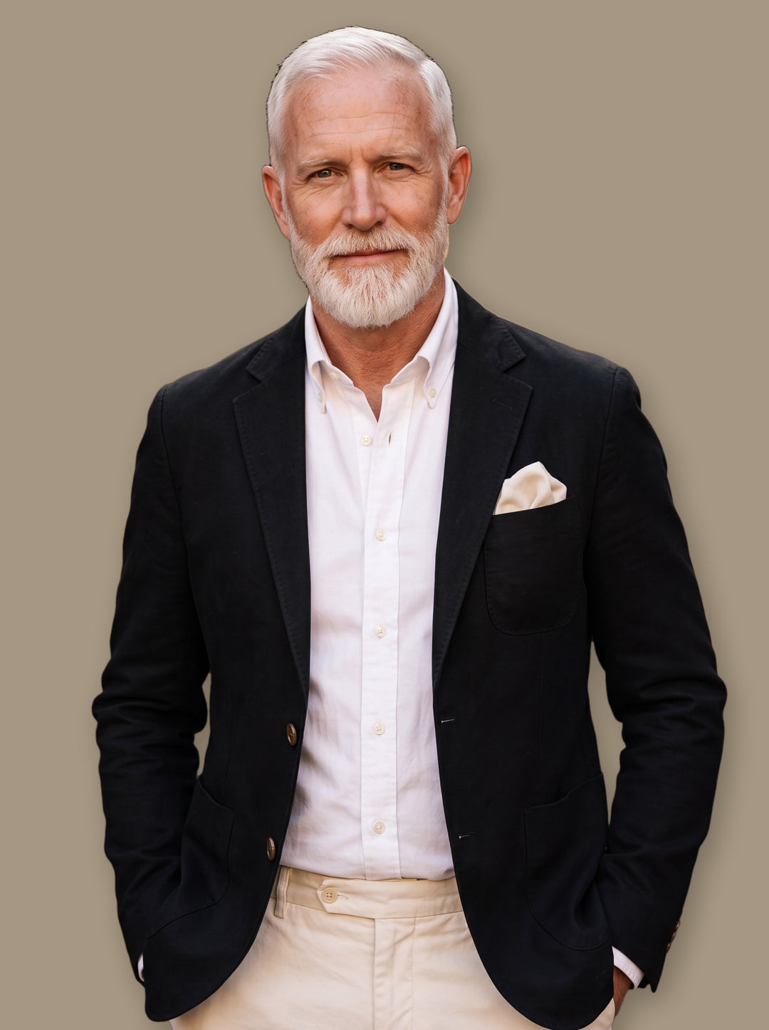 Baldwin blazer suit in Black, studio - Gentlemens Manor