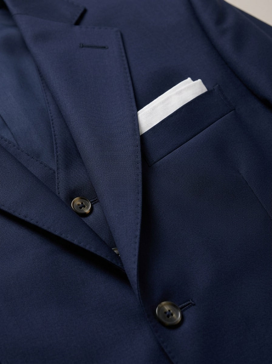 Beaumont three piece suit, fabric close up, Gentlemens Manor