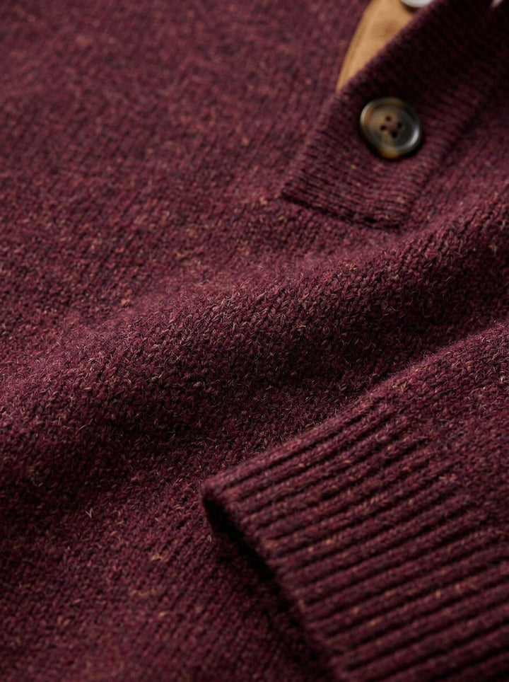 Bellamy sweater, fabric close up, Gentlemens Manor