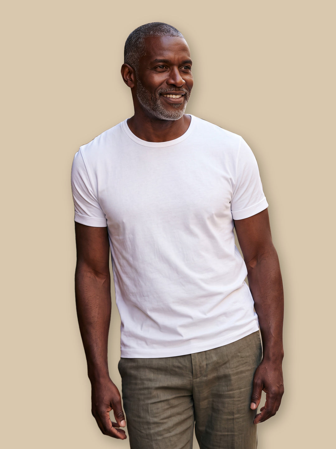 Boyd casual shirt in White, studio - Gentlemens Manor