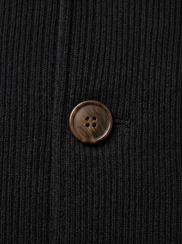 Buckley ribbed stand collar jacket, fabric close up, Gentlemens Manor