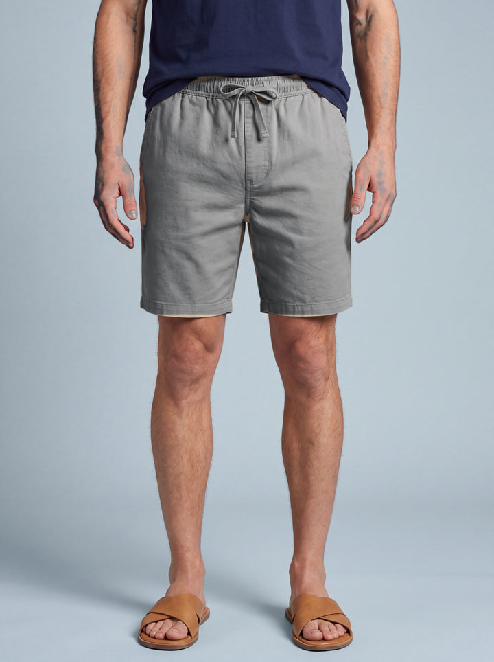 Crawford summer shorts in Grey, studio, Gentlemens Manor