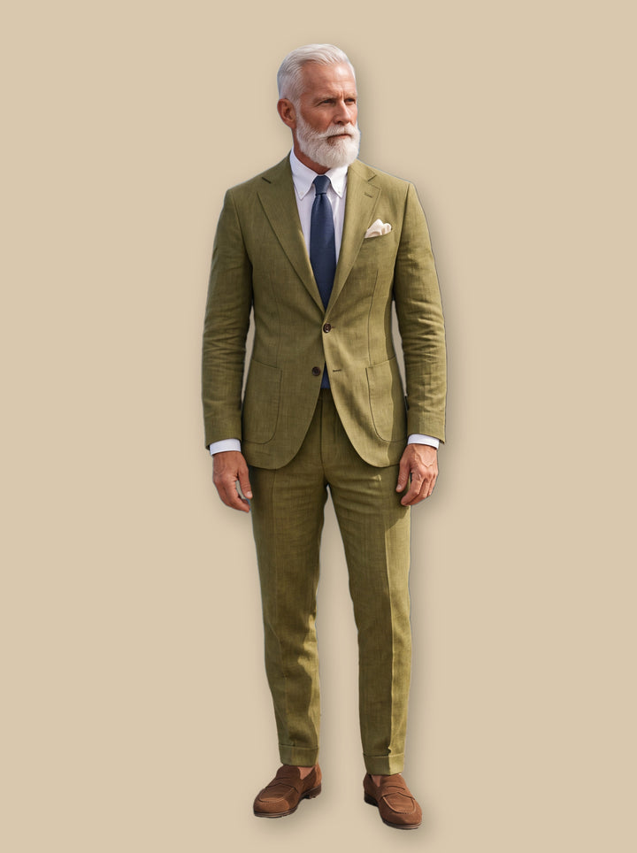 Elliott two piece set in Olive, studio - Gentlemens Manor