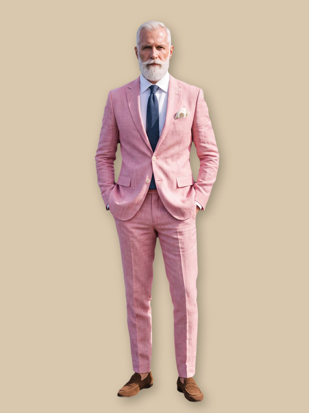 Emery two piece set in Pink, studio - Gentlemens Manor