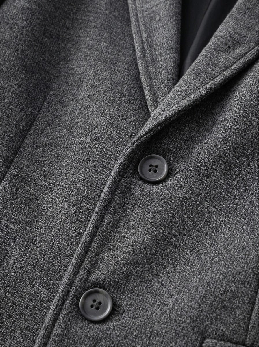 Everard knit wool blend blazer, fabric close up, Gentlemens Manor