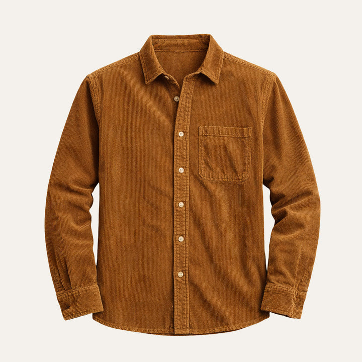 The Bergamo Men’s Casual Long Sleeve Shirt