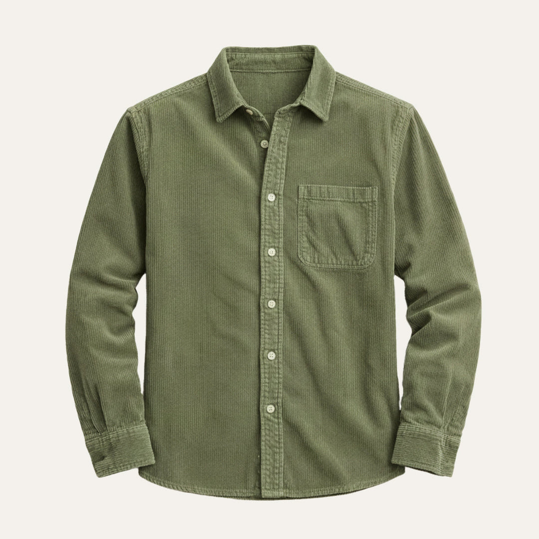The Bergamo Men’s Casual Long Sleeve Shirt