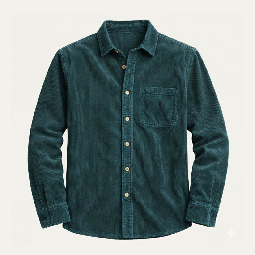 The Bergamo Men’s Casual Long Sleeve Shirt