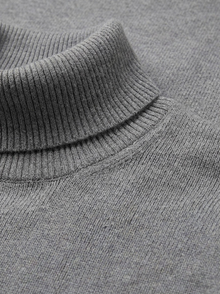 Fairbanks fine knit turtleneck sweater, fabric close up, Gentlemens Manor