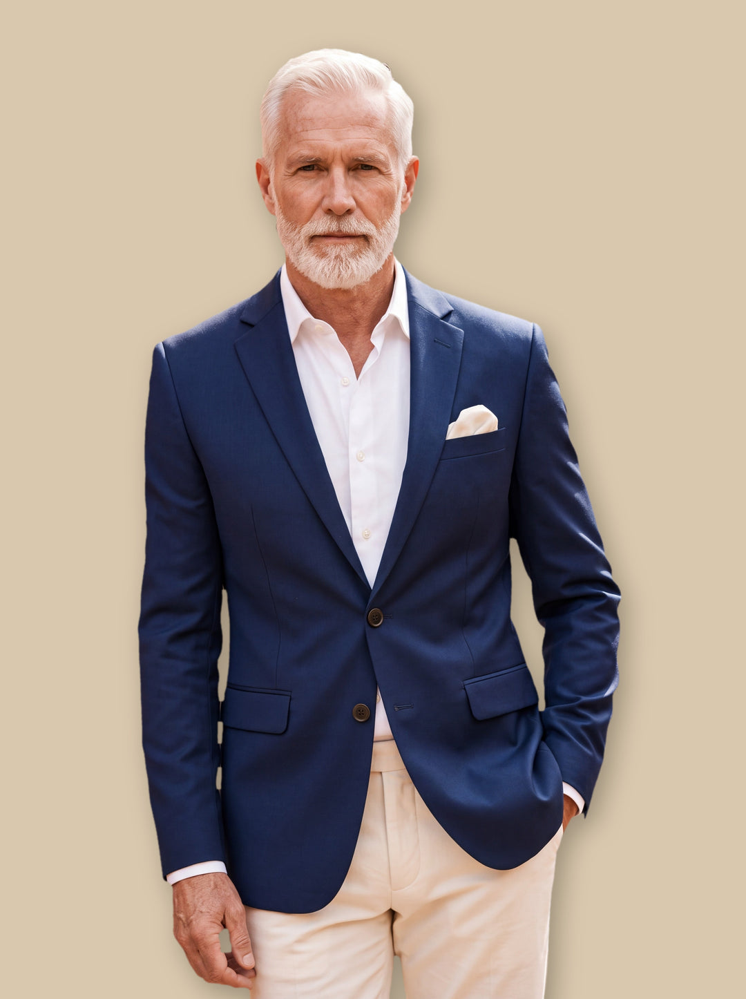 Felix blazer suit in Blue, studio - Gentlemens Manor